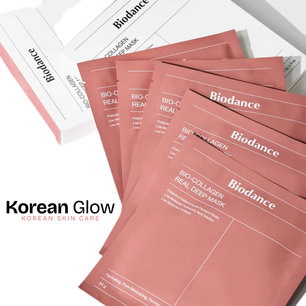 Biodance Masque Collagène coréen Anti-âge (4pcs)