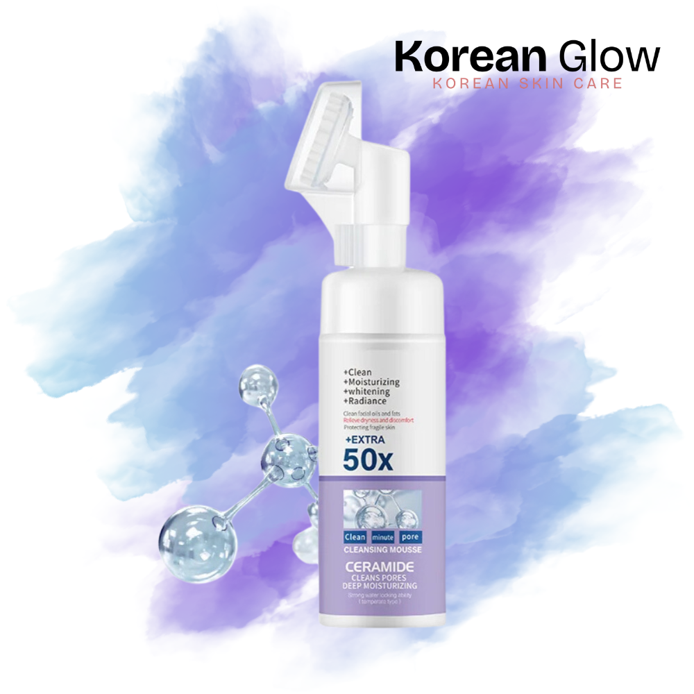 Mousse Nettoyante Visage Aux Céramides